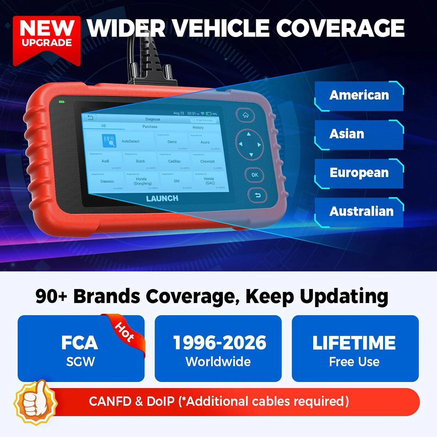Launch CRP129X V3.0 OBD2 Scanner - Image 5