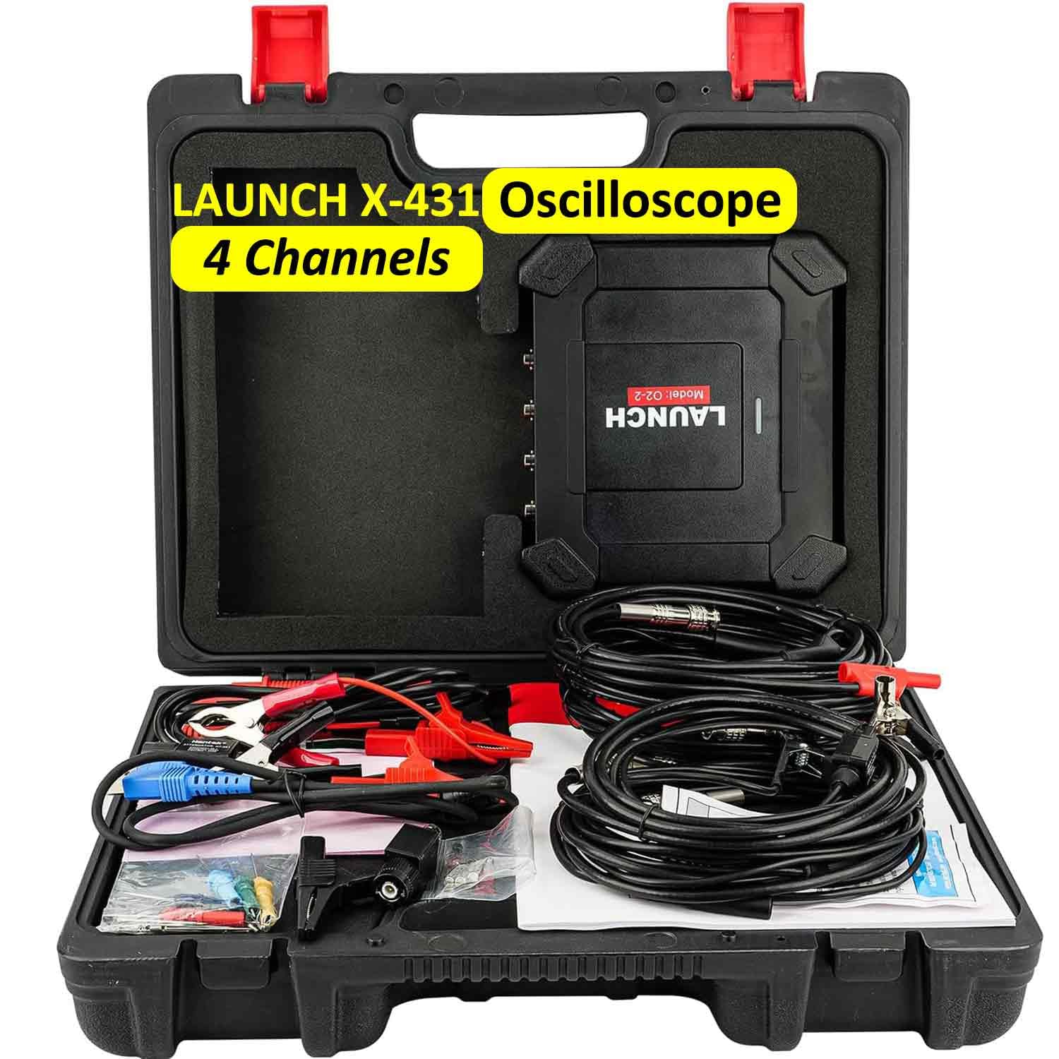 LAUNCH X431 Oscilloscope O2-2 Scopebox Analizador 4 Channel Digital Scopebox - Image 7