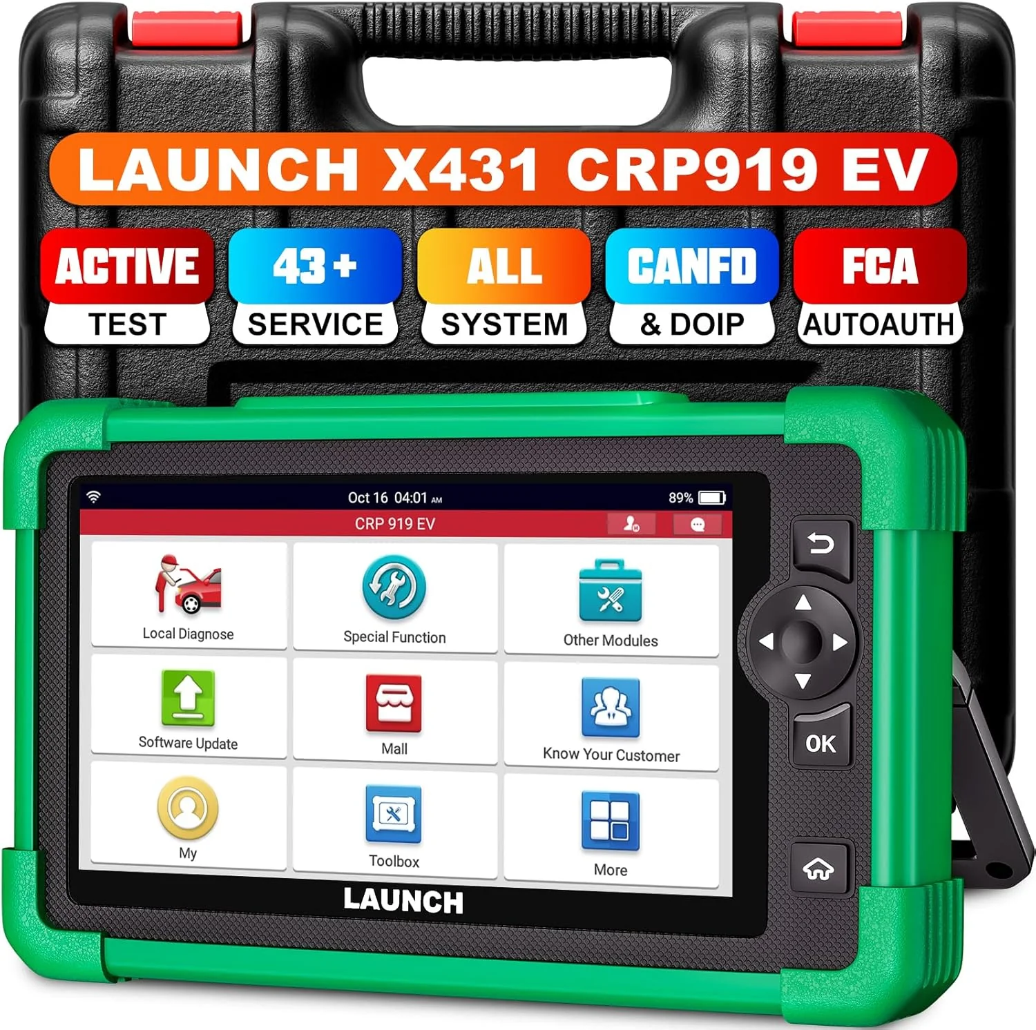 LaunchX431 CRP919 EV Bidirectional Scan Tool for Electric Vehicles New Energy Cars